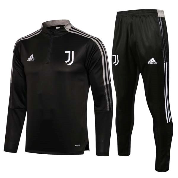 Sweatshirts Juventus 2022 Schwarz Grau Günstige Fußballtrikots